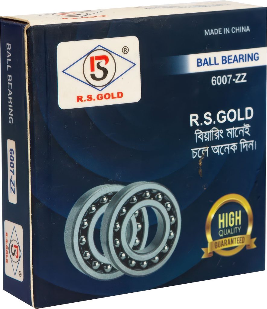 6007 ZZ Ball Bearing R.S. GOLD