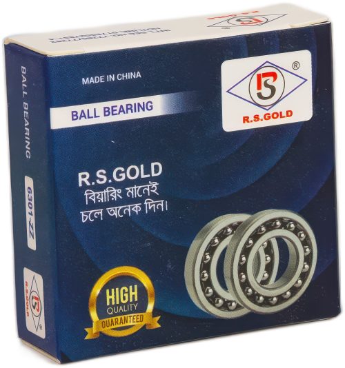 6301 ZZ Ball Bearing R.S. GOLD