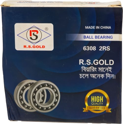 6308 2RS Ball Bearing R.S. GOLD